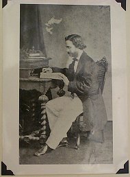 Photograph. Carlos Finlay, ca. 1855, unnamed Philadelphia studio.Print. 'Conquerors of Yellow Fever,' by Dean Cornwell, N.A. Courtesy: Wyeth Labs. 